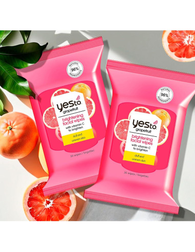 Toallitas Faciales Iluminadoras Sí a Pomelo 30 Unidades