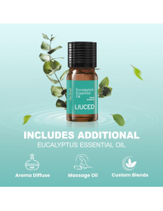 Bombas de Ducha Aromaterapia LIUCED Eucalipto y Menta 14 Pzas 2