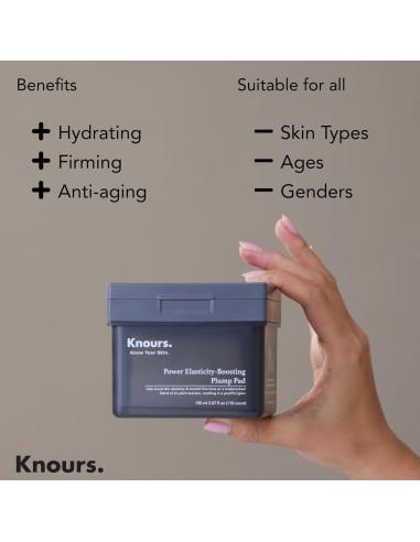 Almohadillas Reafirmantes Knours 2-en-1 | 110 Unidades | 150ml