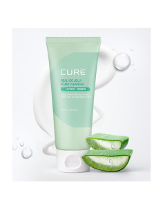 Limpiador Facial Espumoso Aloe Vera CURE 100 ml - Hidratante Suave
