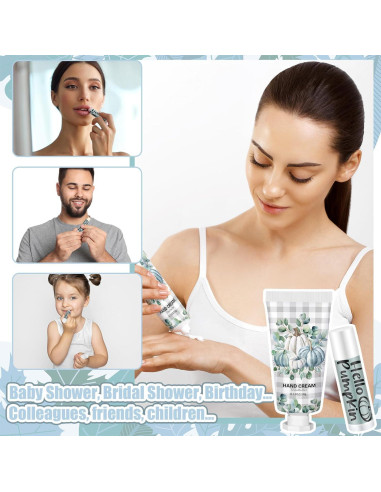 Set de 144 Piezas de Balsamo Labial y Crema de Manos Heigble