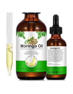 Aceite de Moringa Orgánico 59 ml - Prensado en Frío para Cabello y Piel