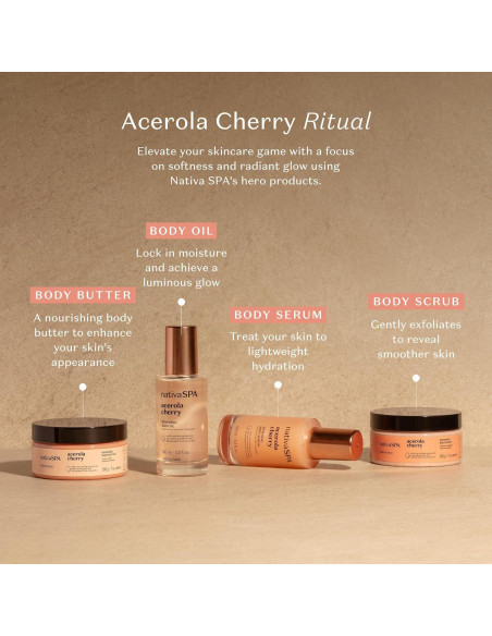 Aceite Corporal Nativa SPA O Boticario 100ml Acerola Hidratante