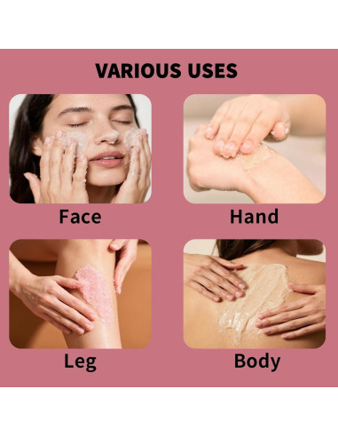 Exfoliante Corporal de Rosa Retide - 20 Sachets de 10g