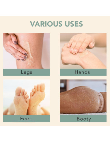 Exfoliante Corporal Orgánico Beauty by Earth Té de Menta 283g