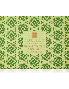 Set de Cuidado Facial Spa Ceylon Neem y Árbol de Té 5 Piezas 2