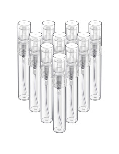 Botellas de Spray Mini Fandamei 10pcs 5ml Plástico Claro