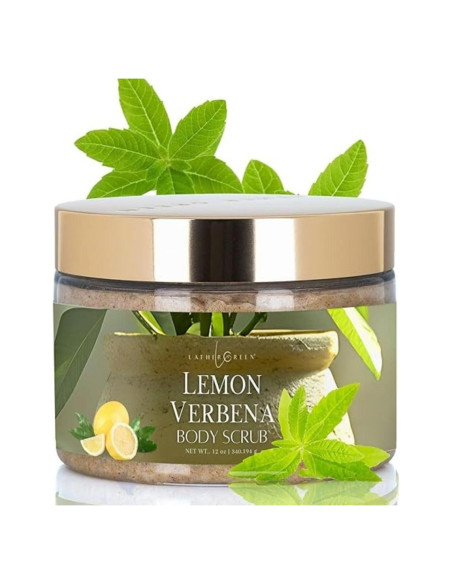 Exfoliante Corporal Natural Lather Green 340 g Verbena de Limón