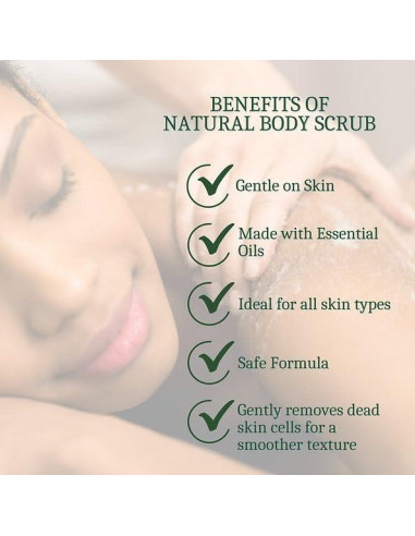 Exfoliante Corporal Natural Lather Green 340 g Verbena de Limón