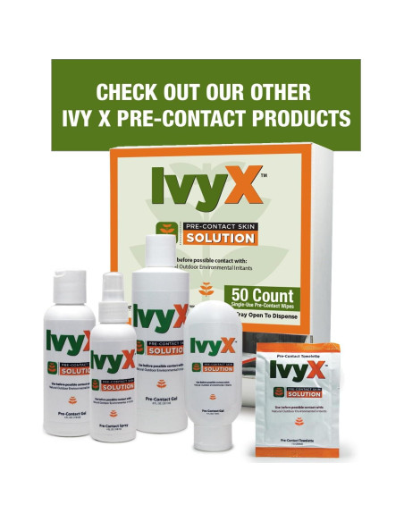 CoreTex Ivy X Spray Barrera de Piel 236.6 ml - Protección Hiedra Venenosa