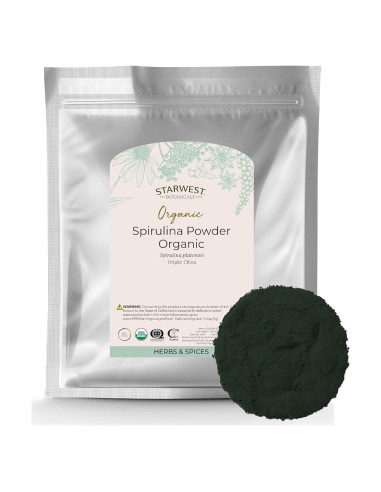 Polvo de Espirulina Orgánica Starwest Botanicals 0.45 kg