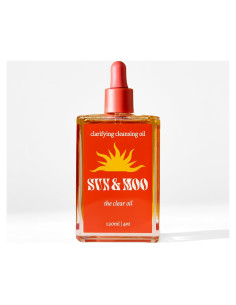 Aceite Facial Limpiador Orgánico Sun & Moo 118ml Hidratante