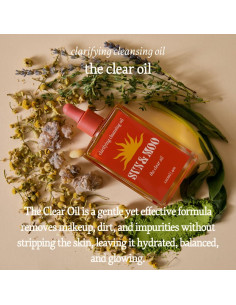 Aceite Facial Limpiador Orgánico Sun & Moo 118ml Hidratante 2