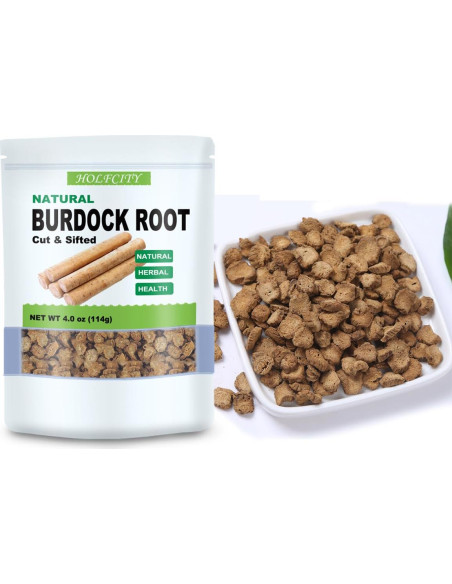 Té de raíz de bardana Holfcitylf 114g 100% natural antioxidante