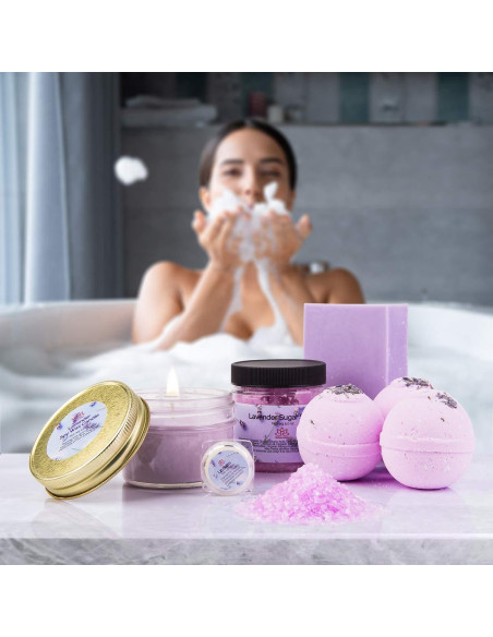 Cesta de Regalo Spa Lavanda Relaxcation - Kit Natural 1.2kg