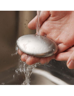 Removedor de Olores de Acero Inoxidable Agorizeo Ovalado 2