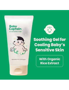 Gel Hidratante para Bebés BabyCaptain 143g - Cuidado Vegano 2