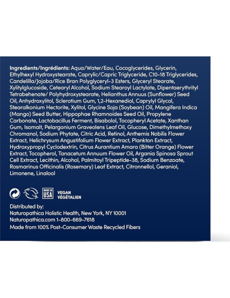 Crema Gel de Noche Naturopathica Argan y Retinol 50 ml