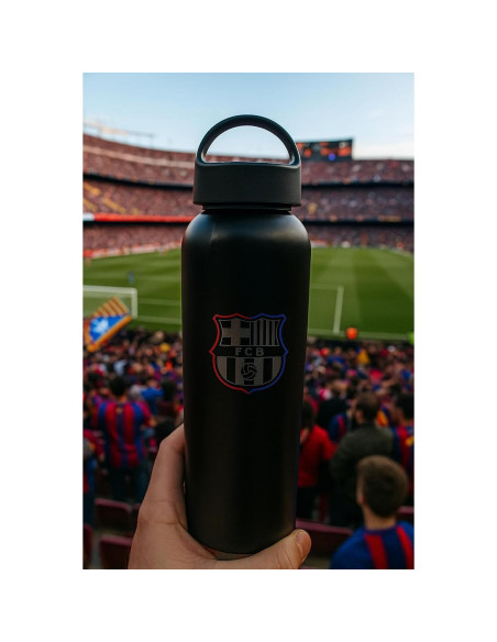 Botella de Agua Aluminio FC Barcelona 0.59 L Portátil
