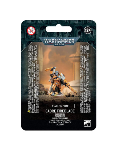 Warhammer 40,000 T'au Cadre Fireblade Miniaturas sin Pintar