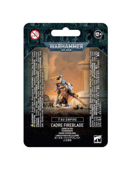 Warhammer 40,000 T'au Cadre Fireblade Miniaturas sin Pintar