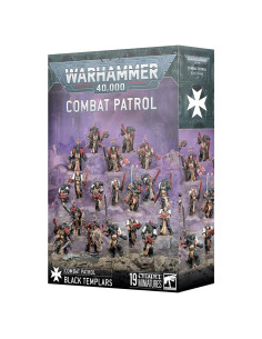 Patrulla de Combate Black Templars Warhammer 40K 2025