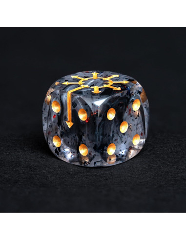 Juego de Dados D6 de Caos DiceBell - 10 Dados de 16mm