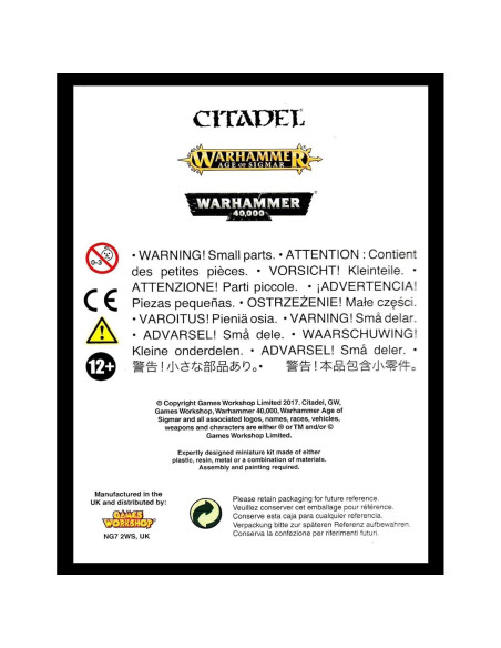 Tanque de Vapor Games Workshop 22.6x15.2 cm Fantasía