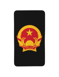 Toalla de Coral Ultra Suave Rqwaaed 71x40 cm Negra