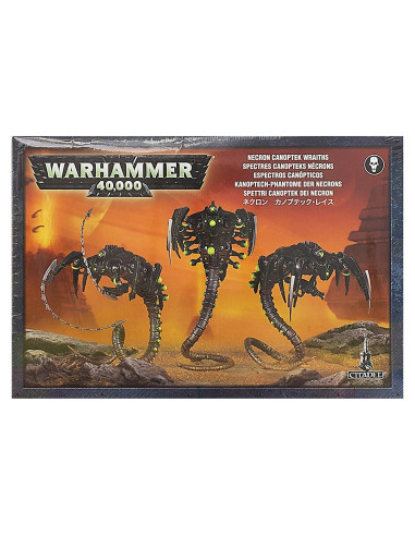 Figura de Acción Necron Canoptek Wraiths Games Workshop - 3 Miniaturas