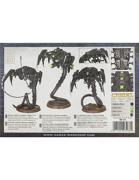 Figura de Acción Necron Canoptek Wraiths Games Workshop - 3 Miniaturas Figura de Acción Necron Canoptek Wraiths Games Workshop - 3 Miniaturas