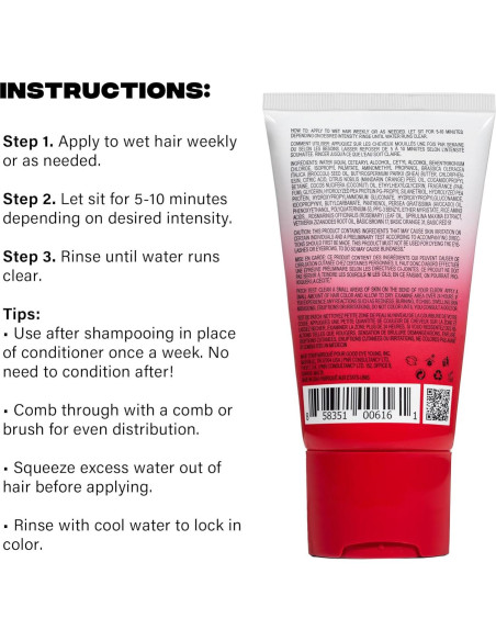 Good Dye Young DYEposit Acondicionador Color Rojo 118 ml