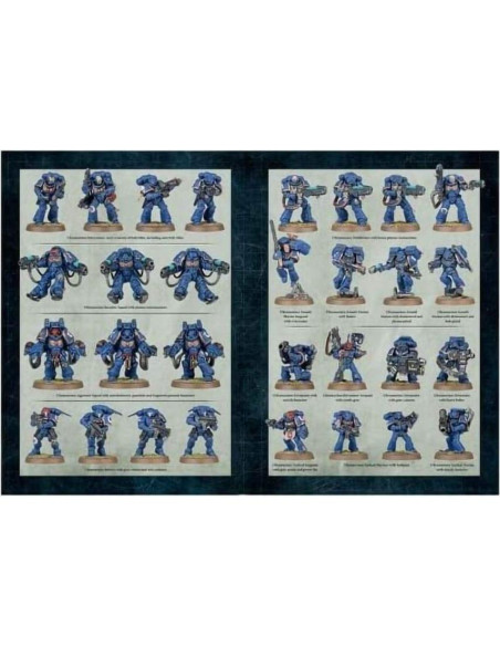 Games Workshop Warhammer 40,000 Codex: Space Marines