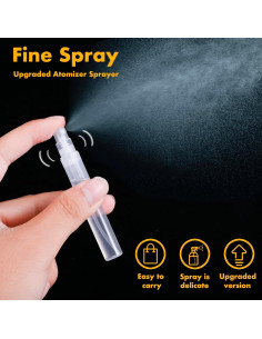 Botellas de Spray de Perfume Chiallco 10x5ml Recargables 2