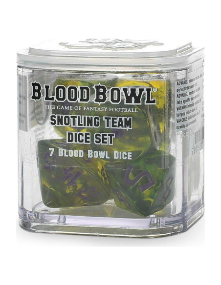 Conjunto de Dados Snotling Blood Bowl Games Workshop Conjunto de Dados Snotling Blood Bowl Games Workshop