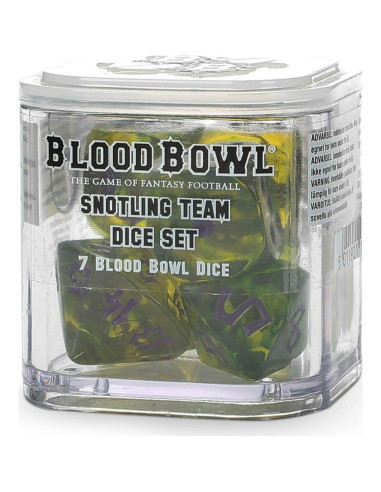 Conjunto de Dados Snotling Blood Bowl Games Workshop