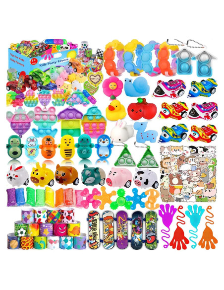 124 Juguetes de Fiesta para Niños - Rellenos de Piñata y Premios