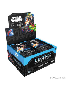 Asmodee Star Wars: Unlimited TCG Leyendas de La Fuerza - 24 Boosters