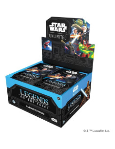 Asmodee Star Wars: Unlimited TCG Leyendas de La Fuerza - 24 Boosters 2
