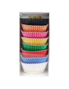 Cápsulas de Hornear PME Multicolor 50mm Aluminio PK/100