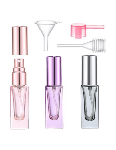 Atomizador de Perfume Rellenable Yikimyfo 3 Pcs 5ML Vidrio