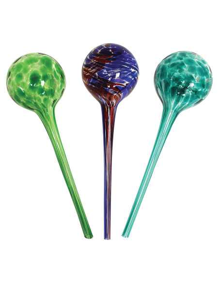 Juego de Globos de Riego Wyndham House 3 Piezas Vidrio 30 cm