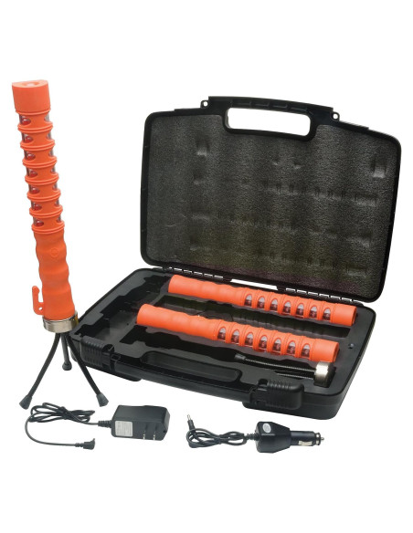 Kit de 3 Bengalas LED Aervoe Baton Road Impermeables