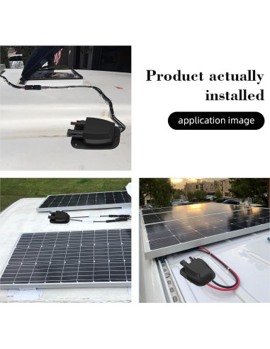 Caja de entrada de cable solar IP67 SolarEnz 3.05m 10AWG