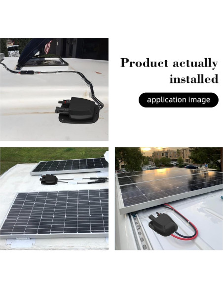 Caja de entrada de cable solar IP67 SolarEnz 3.05m 10AWG