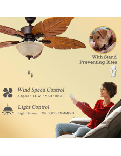 Control Remoto Universal CeilingBreeze RC-5T1 para Ventilador 2