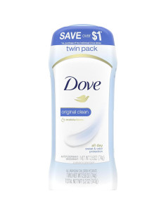 Desodorante Antitranspirante Dove Invisible Solid 73.71 g x2 2