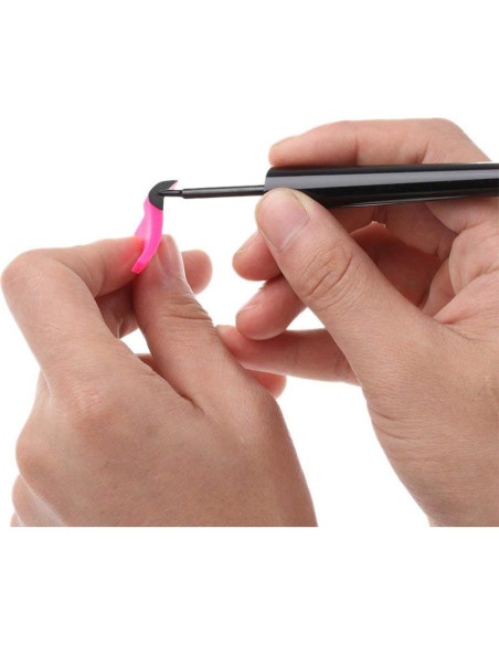 4 Pares Plantillas de Delineador de Ojos Silicona Estilo Clásico y Dramático