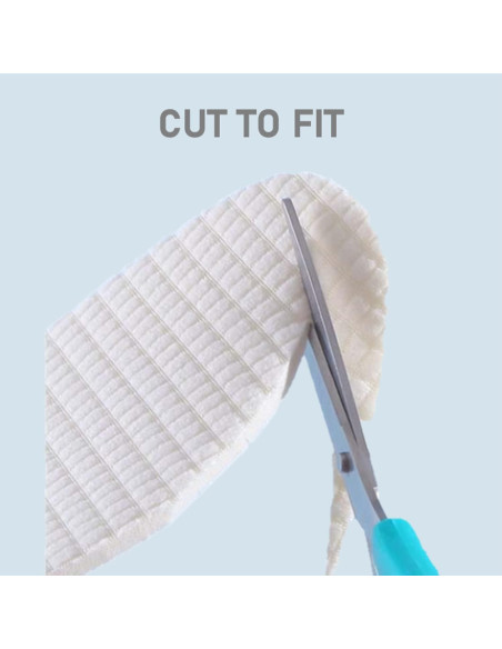 Plantillas Antiodor VivoFoot de Algodón - 3 Pares Cortables