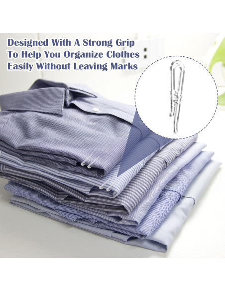 200 Clips de Plástico Transparente en Forma de Cocodrilo 3.78cm